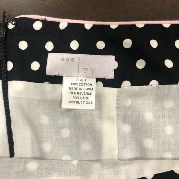 (8 for $20) 💛Sam/Ty Polka Dot Dress - Picture 3 of 3